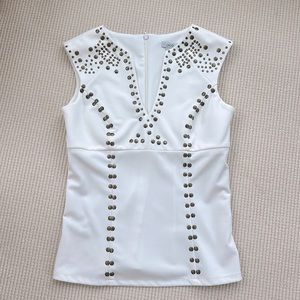 Cache embellished top, XS